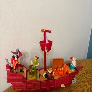 Vintage McDonalds Return To Neverland Peter Pan Pirate Ship